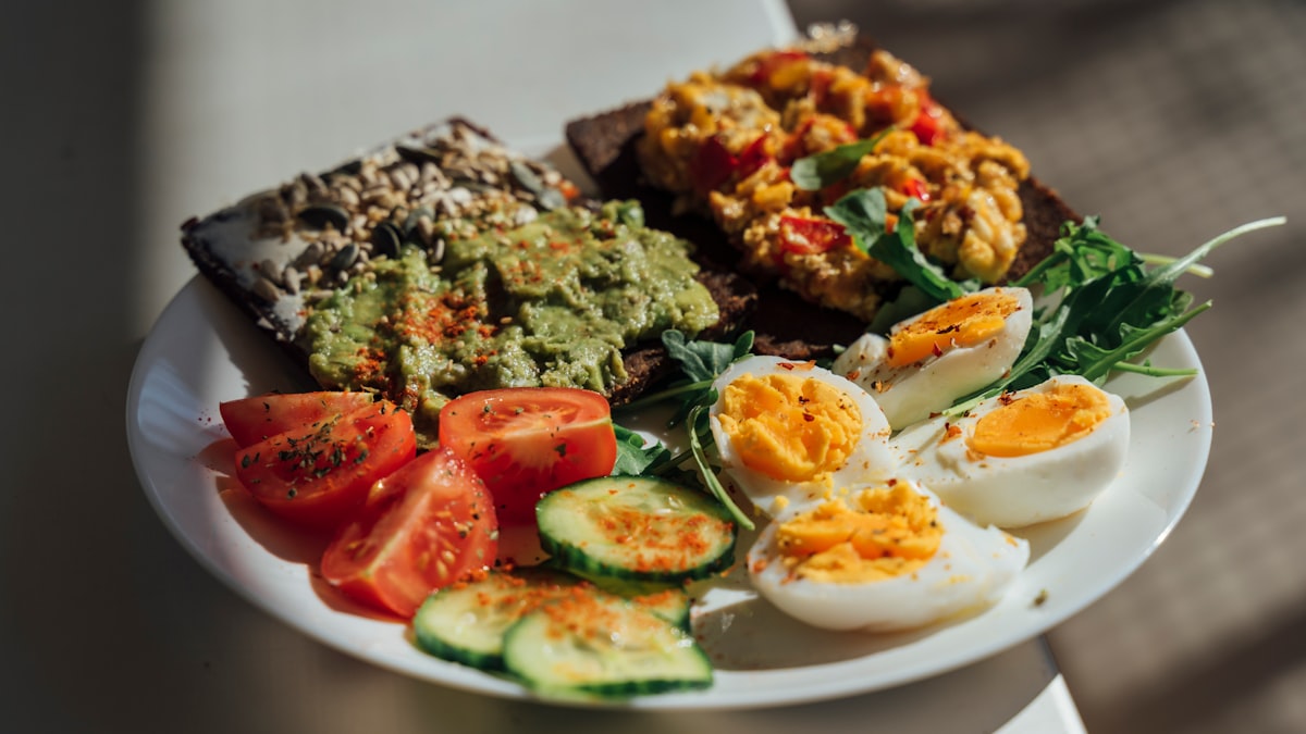Healthy nutrition and meals for men